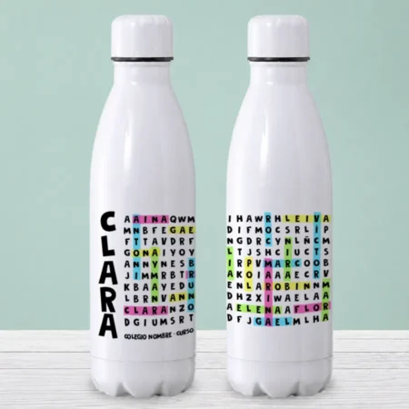 Botella Profe Sopa de Letras