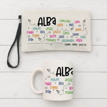 Pack Profe Taza + Estuche (la clase)