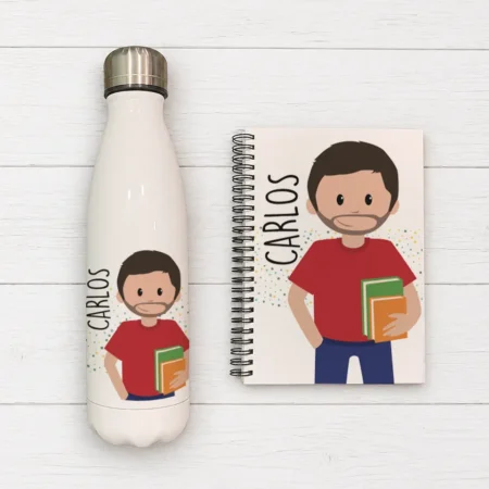 Pack Profe Botella + Libreta (gargot)