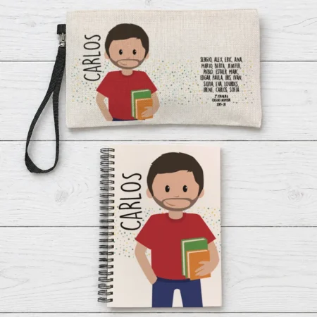 Pack Profe Libreta + Estuche (gargot)