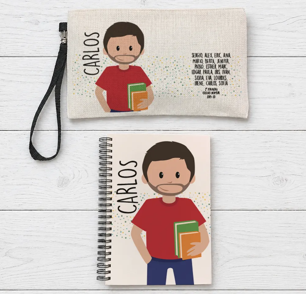 Pack Profe Libreta + Estuche (gargot)
