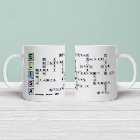 Taza Profe Scrabble