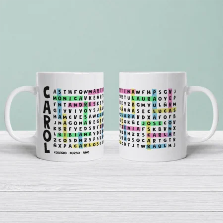 Taza Profe Sopa de Letras